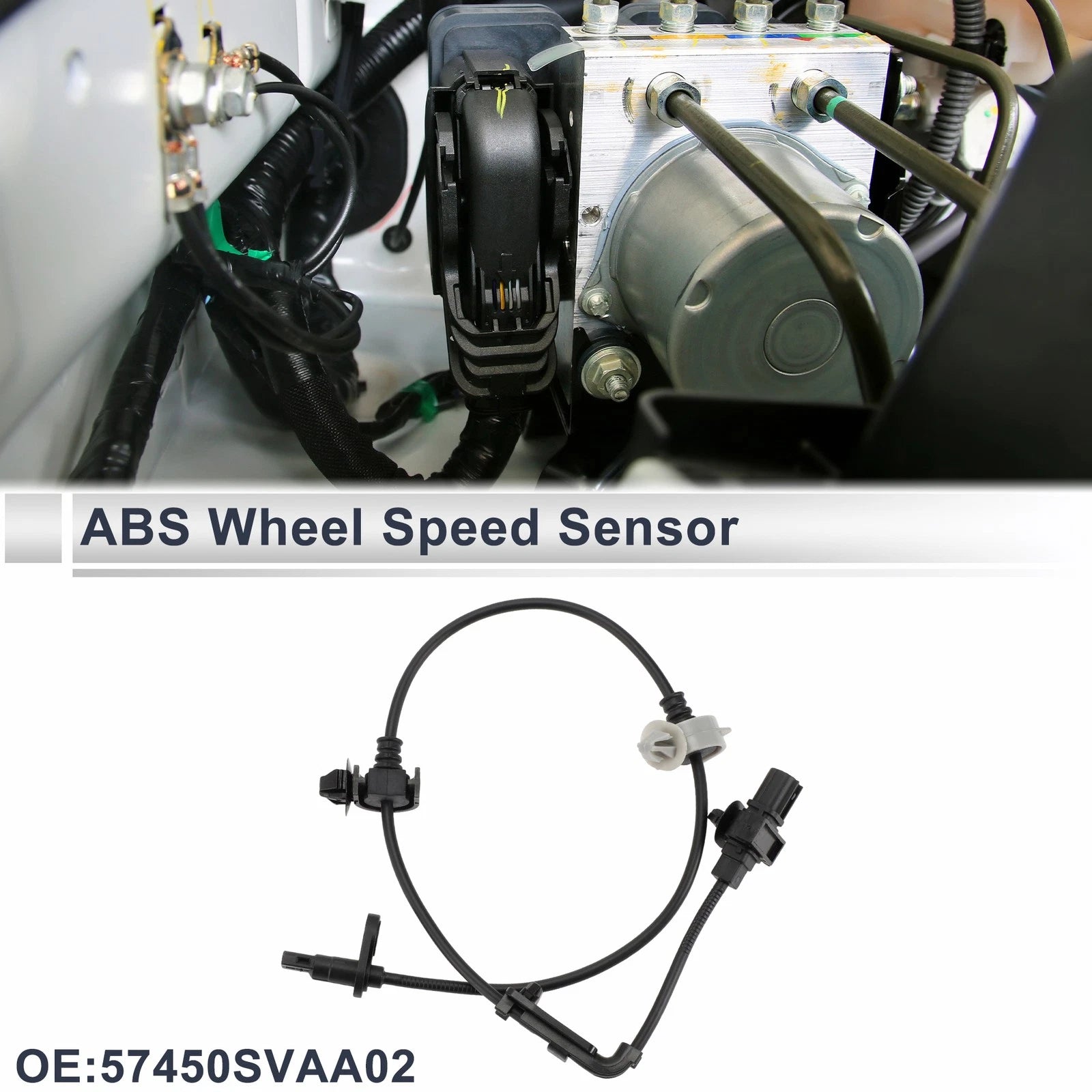 ABS Wheel Speed Sensor Front Right Replacement for Honda Civic (2016–2021)