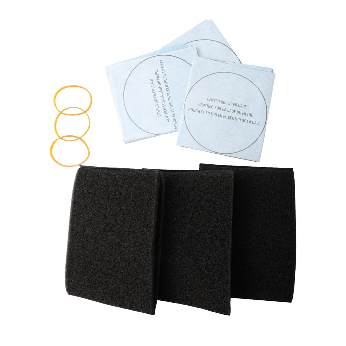 Set of 4 Filter Replacement Parts for Household Cleaning Tools