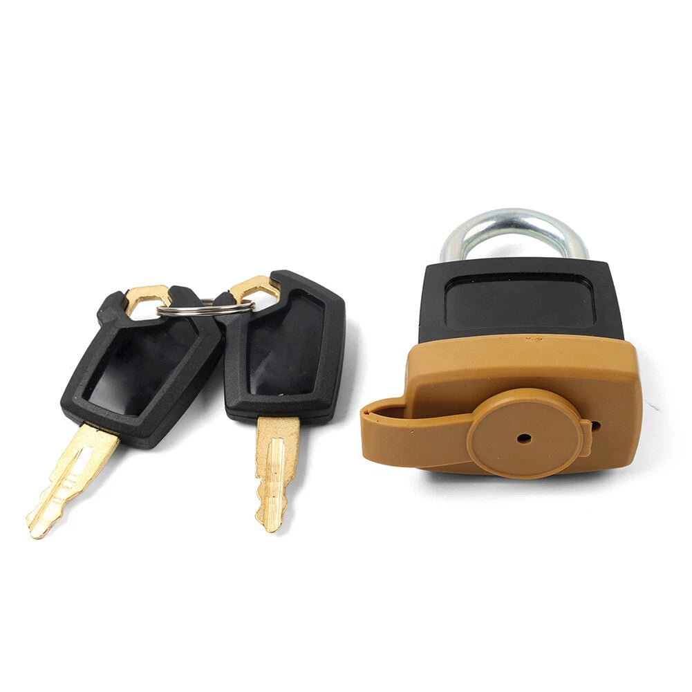5P8500 CAT Padlock & 2 Keys Caterpillar 2462641 Fuel Cap With Cover 7X7700