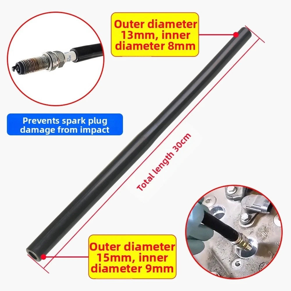 Dual Hole Rubber Socket Tool for Spark Ignition (Compatible Models)