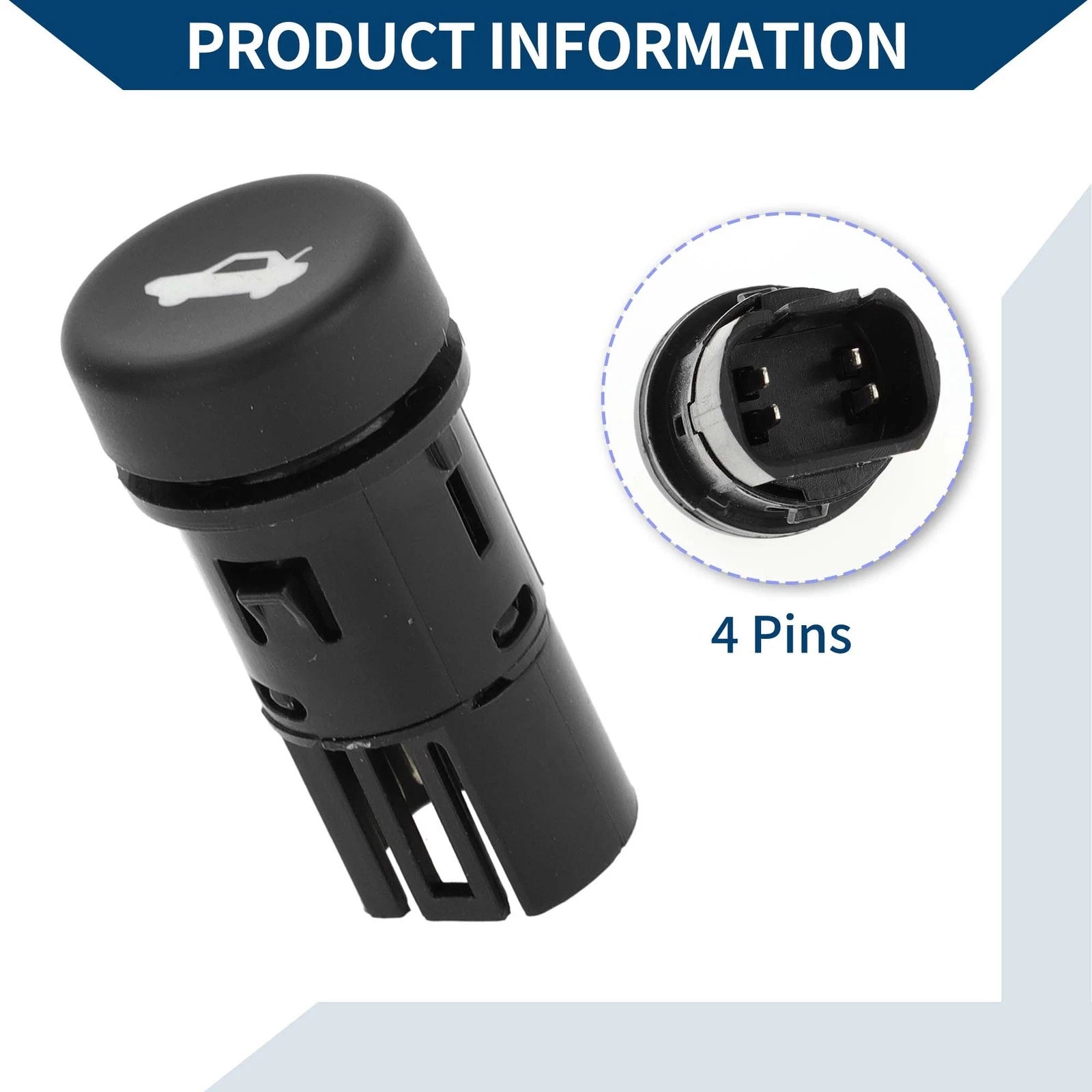 Trunk Lid Lock Release Push Button Switch for Chevrolet Camaro (2011–2015)