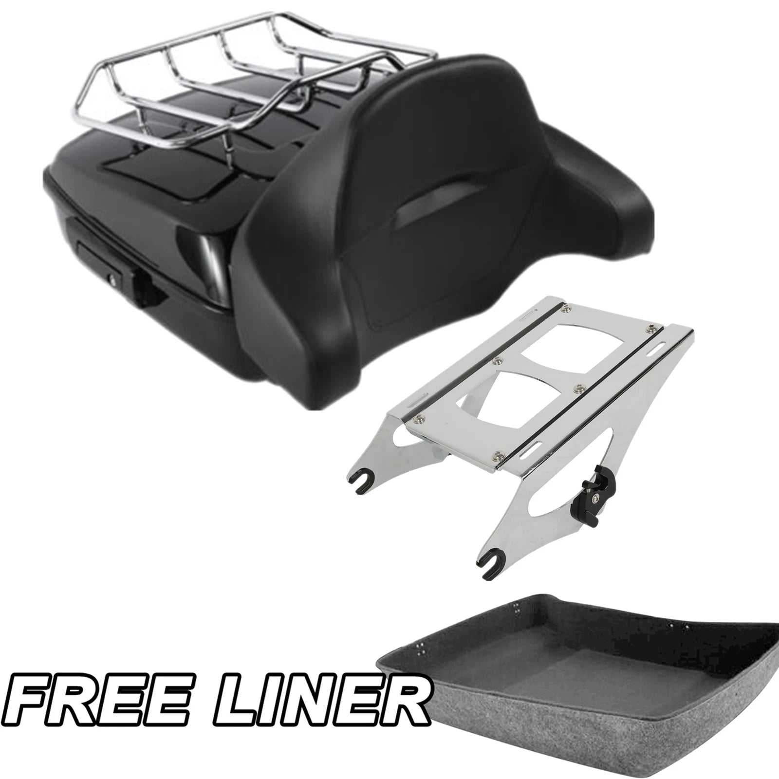 Trunk Pad Mount Rack for Harley Touring FLHX FLHT (2014–2026)