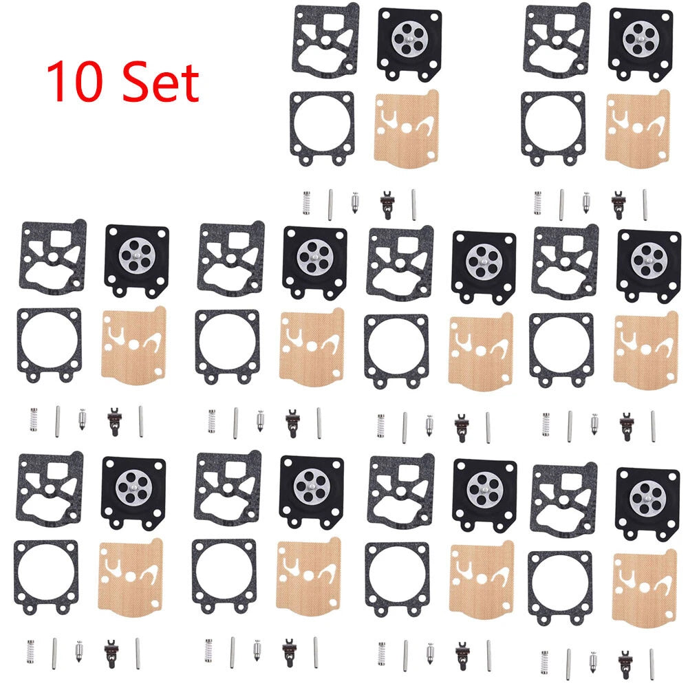 10Set Carburetor Diaphragm Kit For Stihl 024 026 MS240 MS260 WALBRO K11-WAT Carb