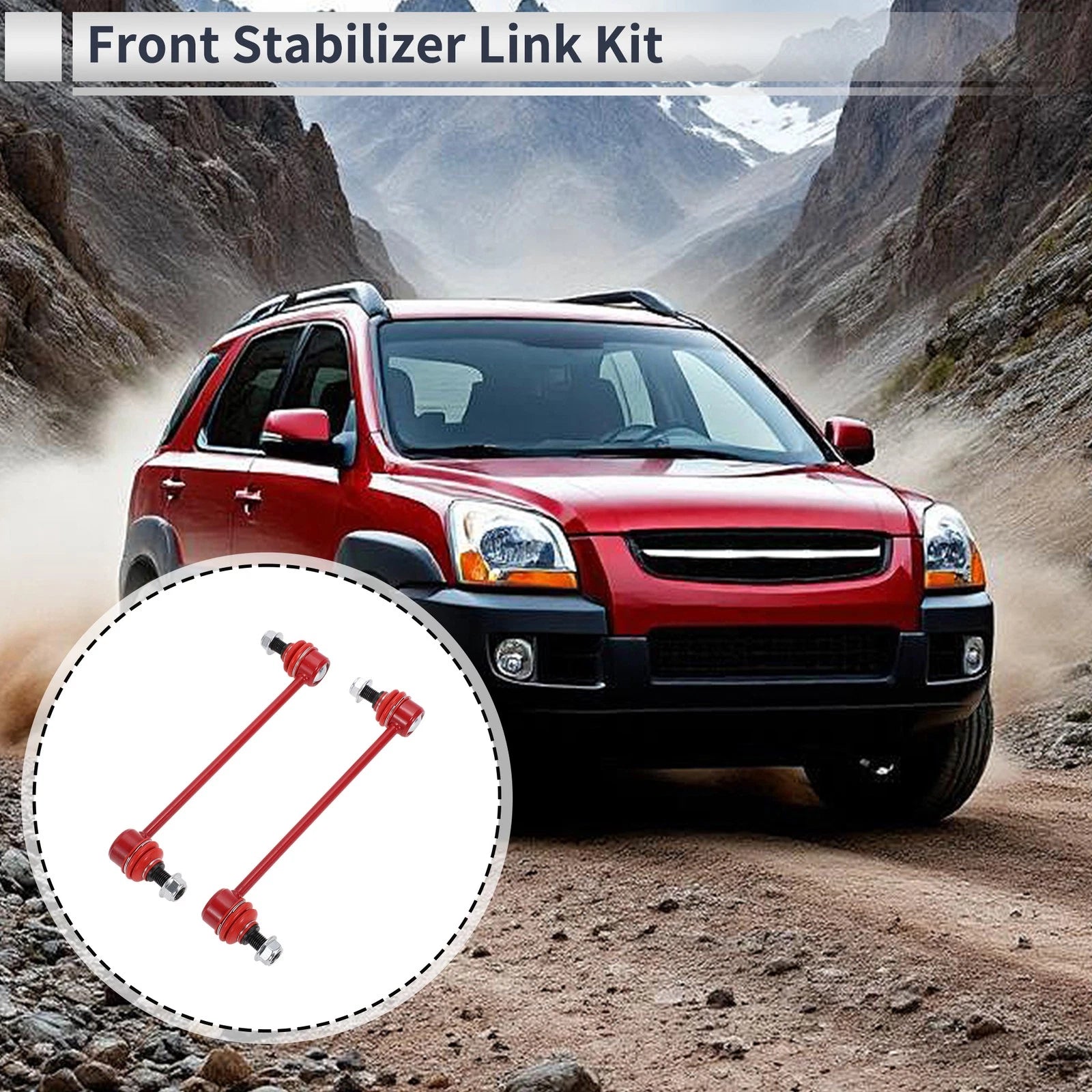 Front Stabilizer Bar Links Replacement for Kia Sportage (2005–2010)