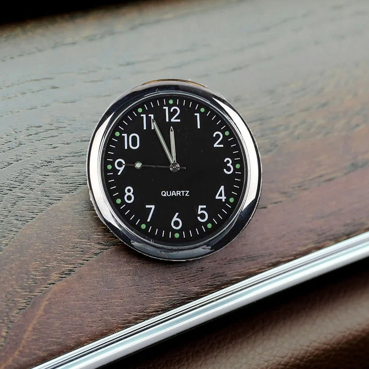3 Pack 40mm Car Clocks with Luminous Feature for Dash (Car & Marine)