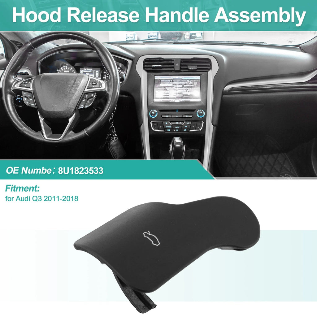 Hood Latch Release Handle for Audi Q3 (2011–2018) Hood Release