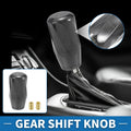 Shift Knob for Universal Fit (10cm, Black, 2 Adapters)
