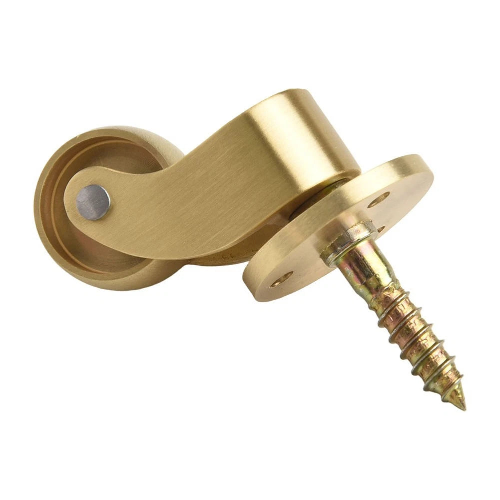Brass Caster Wheels for Furniture Mobility (No Specific Years)