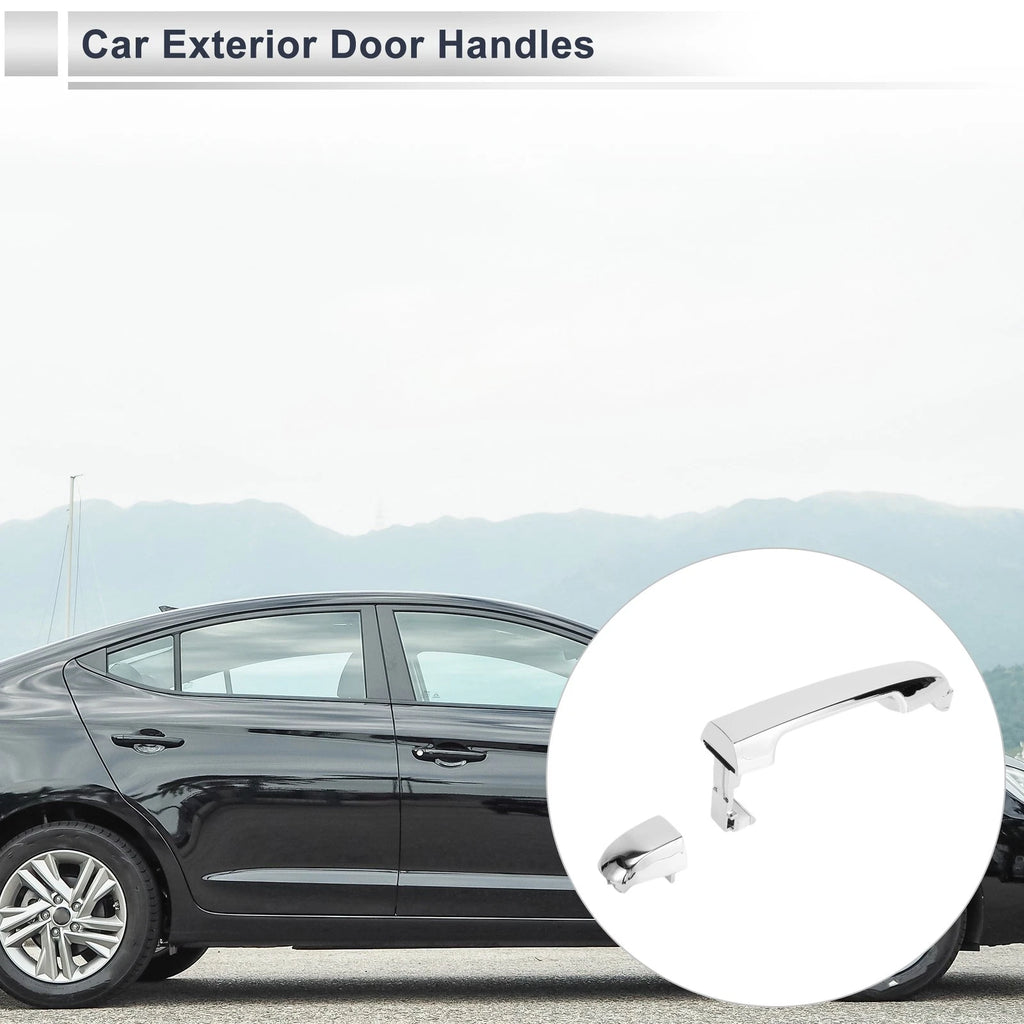 Exterior Door Handle Front Right Replacement for Hyundai Elantra (2007–2012)