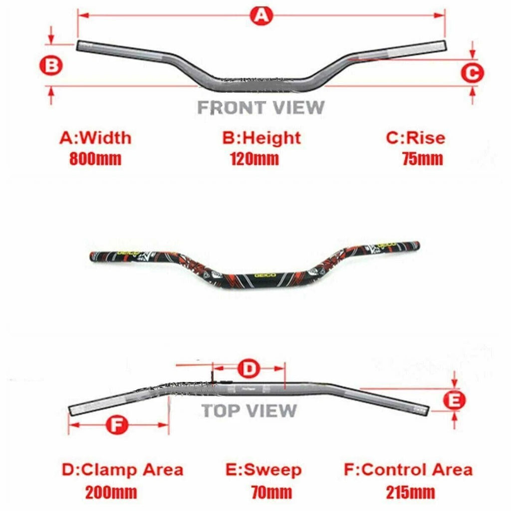 28MM MX Fat Bar Handlebar for Honda CR CRF XR