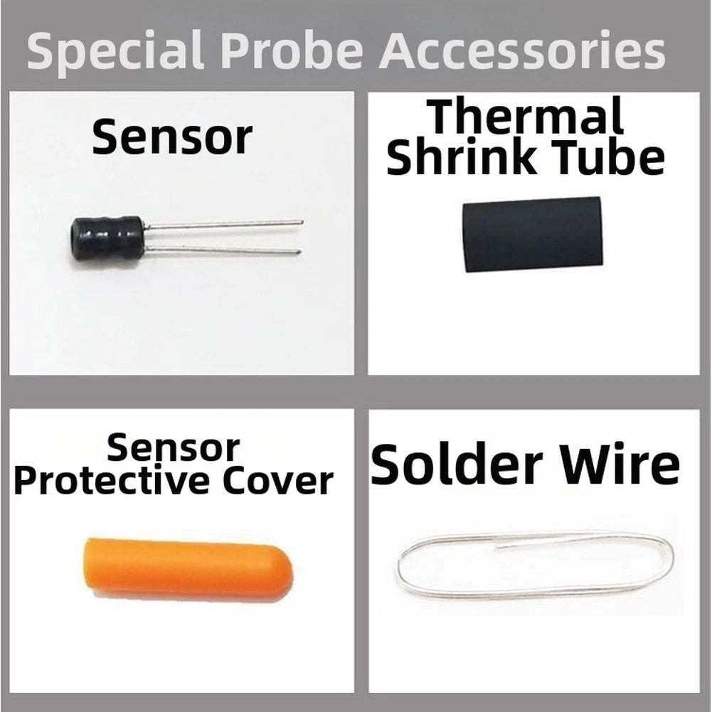 4X PVC Stopper Probe Waterproof Detector Sensor for Residential Pipes