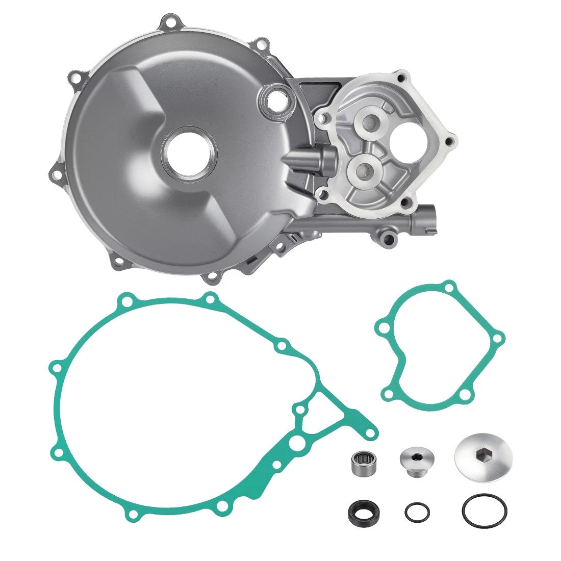 Left Crankcase Stator Cover Plugs Gasket Bearing Seal Kit for Honda XR650L (1993–2024)
