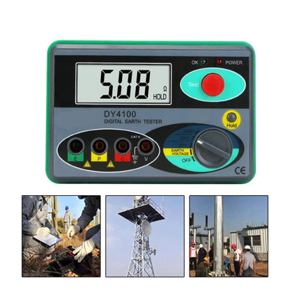 Meg-ohmmeter Ohm Resistance Tester with Large Screen Display
