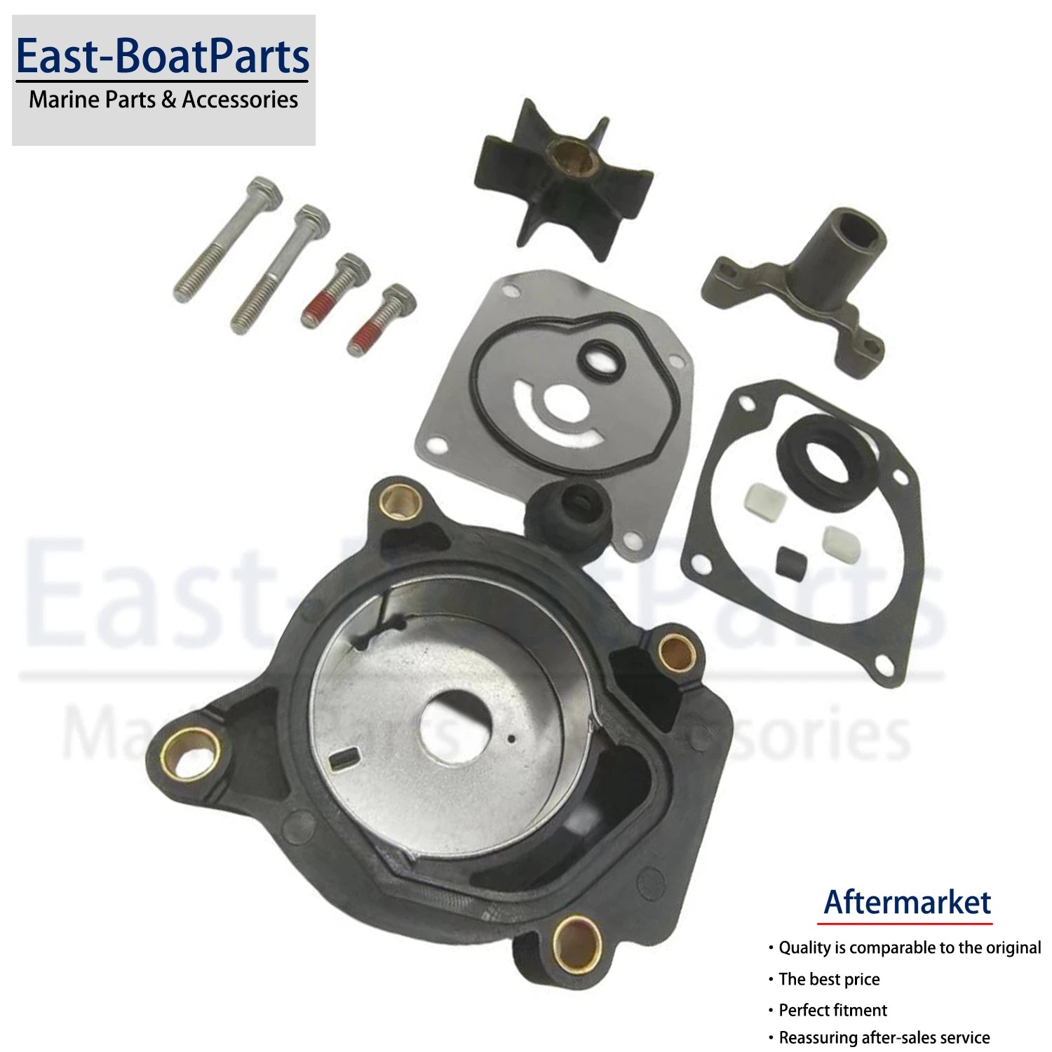 Water Pump Impeller Kit for Johnson Evinrude E35 E40 E45 E48 E50 E55