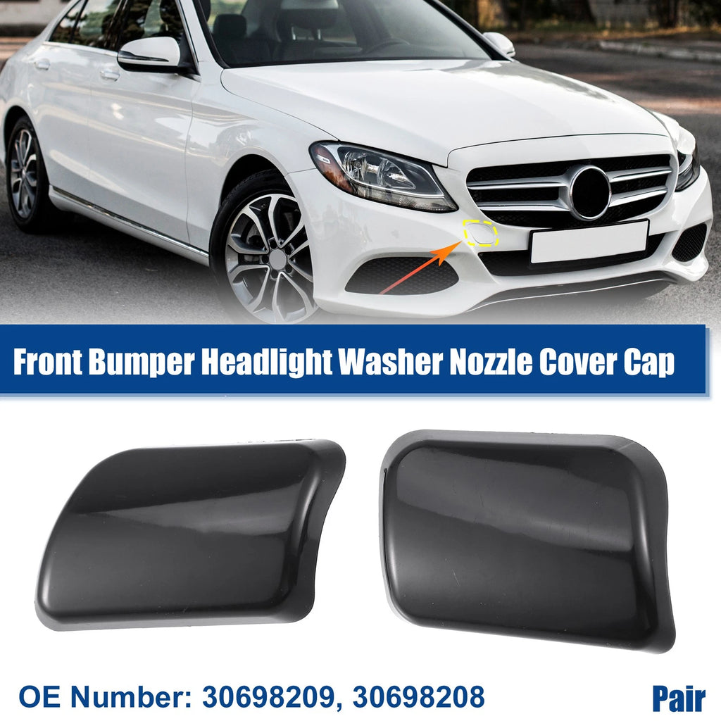 1 Pair Headlight Washer Nozzle Cap for Volvo XC90 (2003–2015)