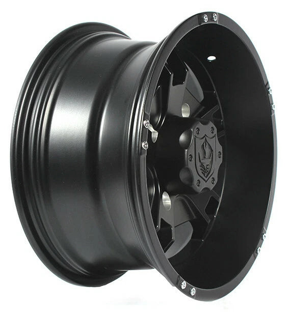 Pro Armor Ryder UTV Wheel Rim 14x8 5 Spoke Matte Black 4/156 (-9mm Offset)