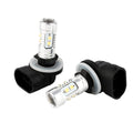 2X H27 LED Fog Light Bulbs for