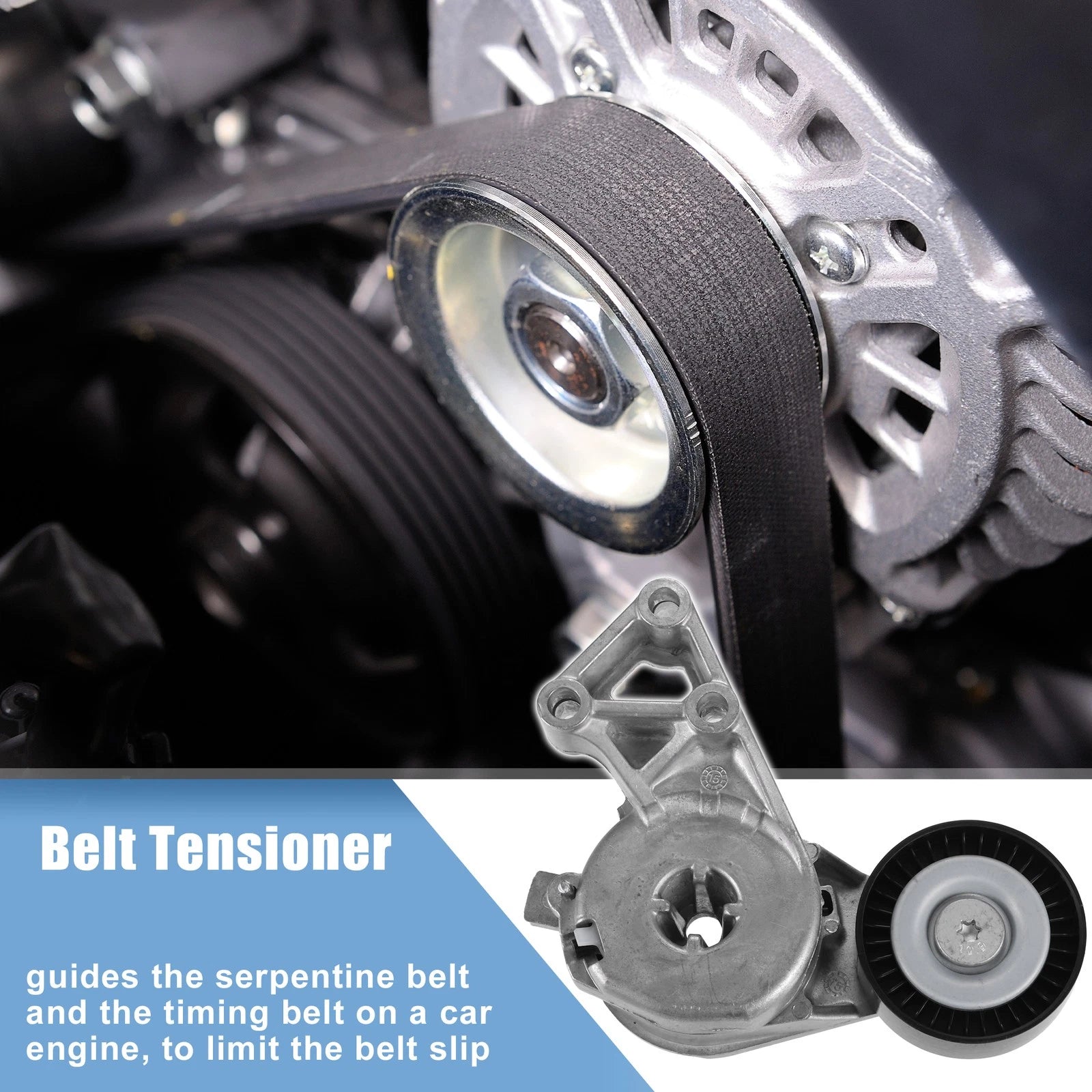 Serpentine Belt Tensioner Replacement for Audi TT 1.8L (2000–2006)