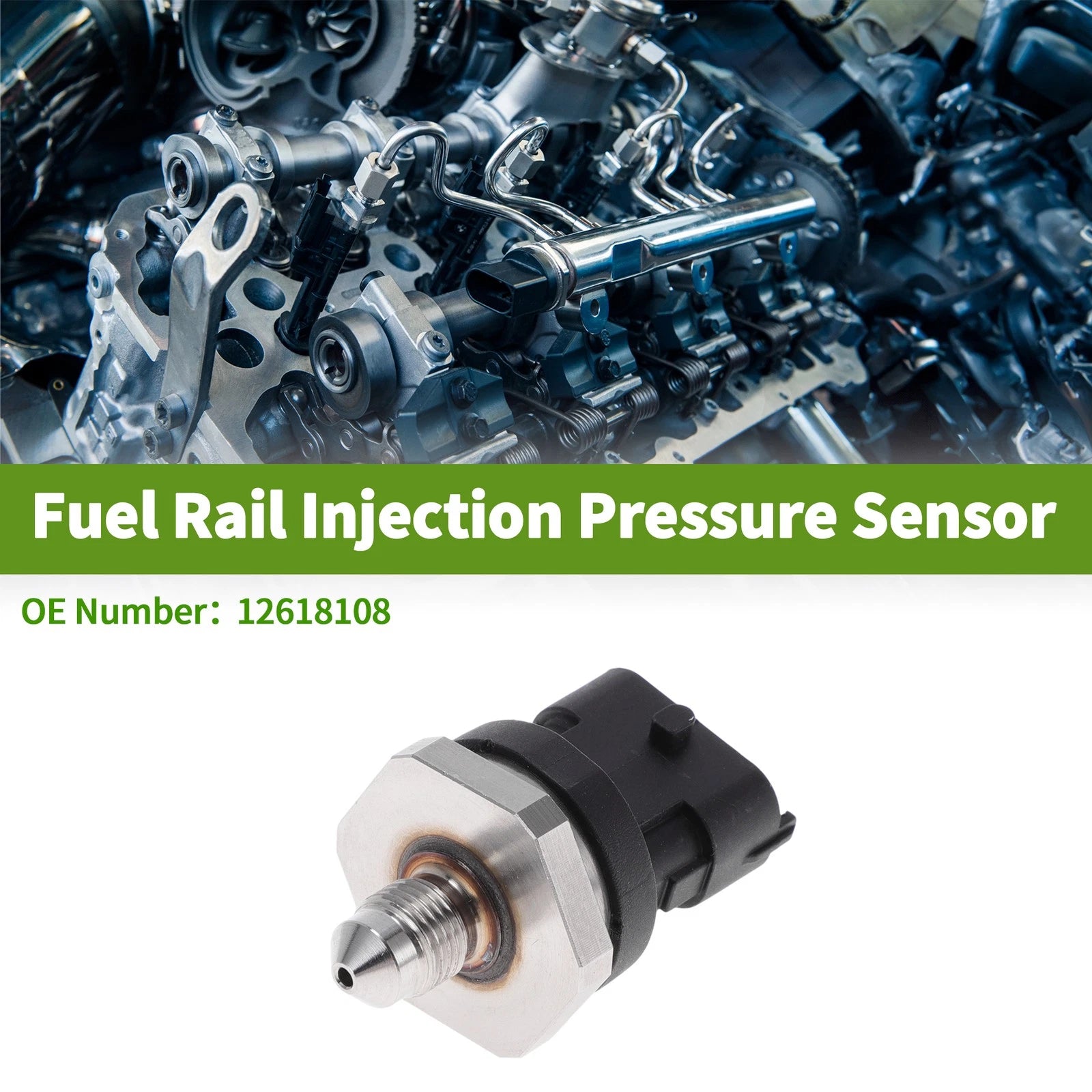 Fuel Injection Pressure Sensor for Buick Enclave (2012–2017) 12618108