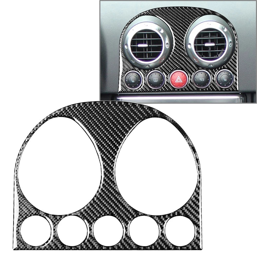 Center Console Air Vent Outlet Panel Cover Trim for Audi TT 8N (2001–2006) Carbon