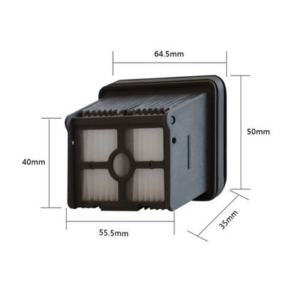 Replacement Brush and HEPA Filter for Dreame H15 Pro H15 Mix H12 Pro