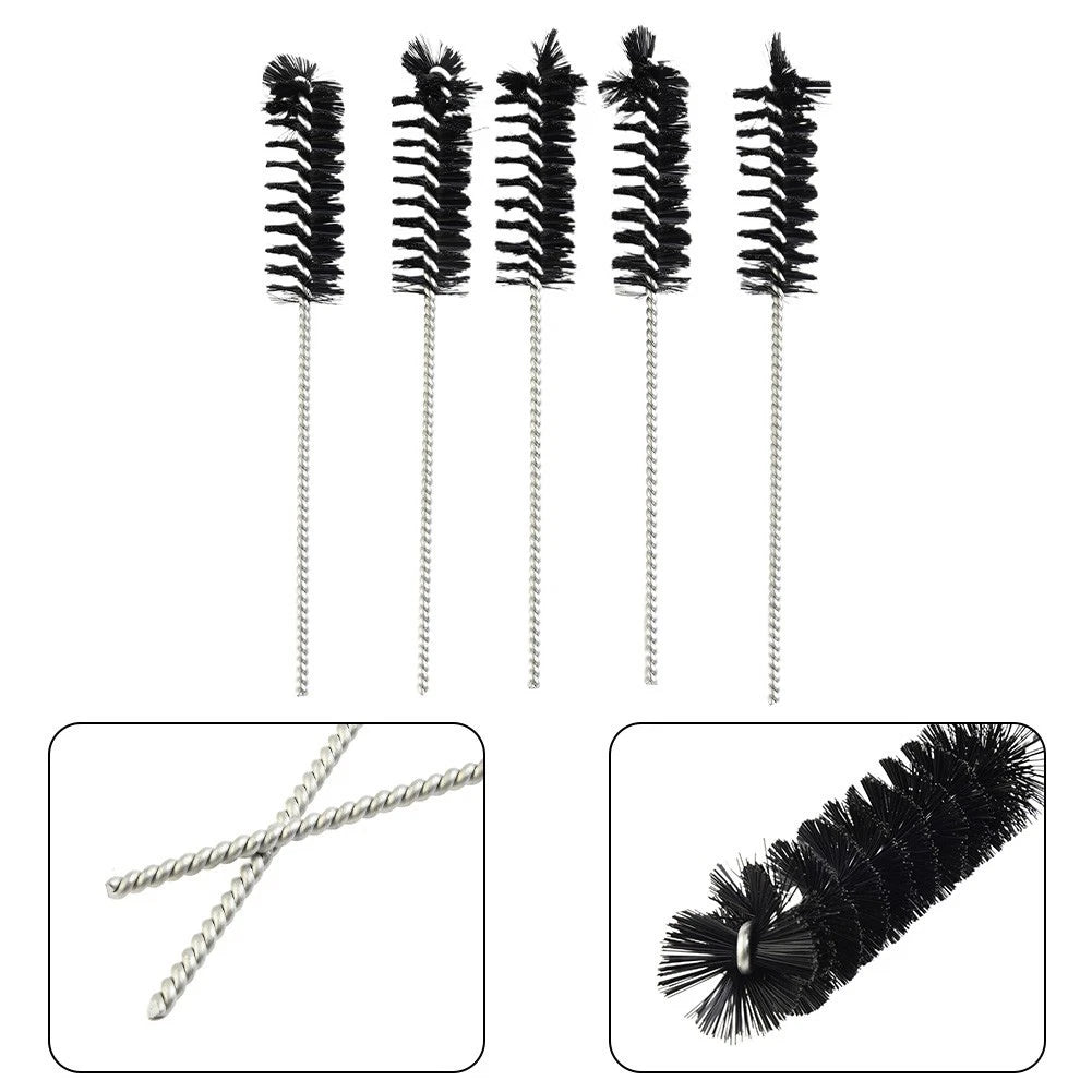 5pcs Cleaning Brush Set for Automobile Engine Carbon Deposit Removal