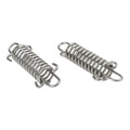 2X Stainless Steel Spring Buffer Mooring Terminals for Easy Transport