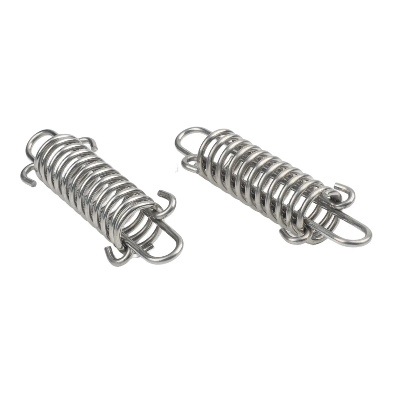 2X Stainless Steel Spring Buffer Mooring Terminals for Easy Transport