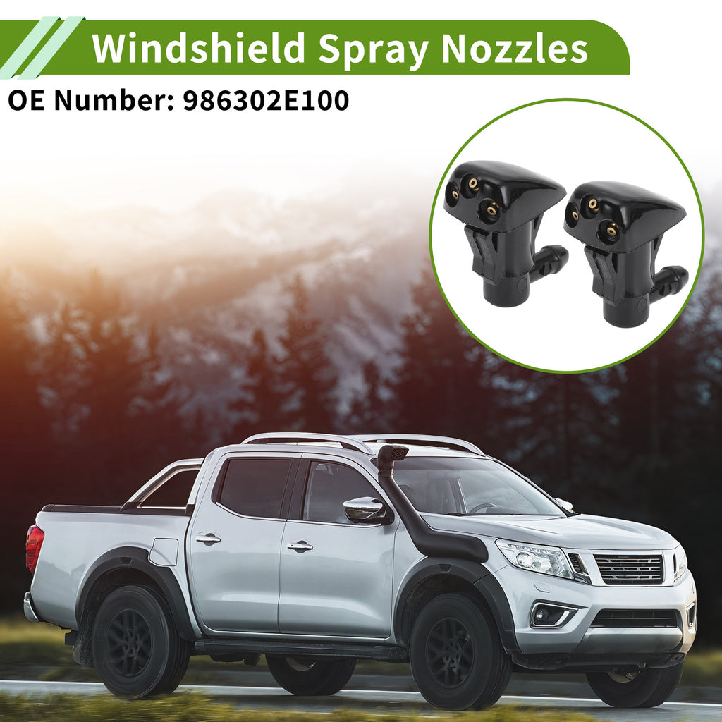 Windshield Washer Nozzle With Hose Connector for Hyundai (2010–2019)
