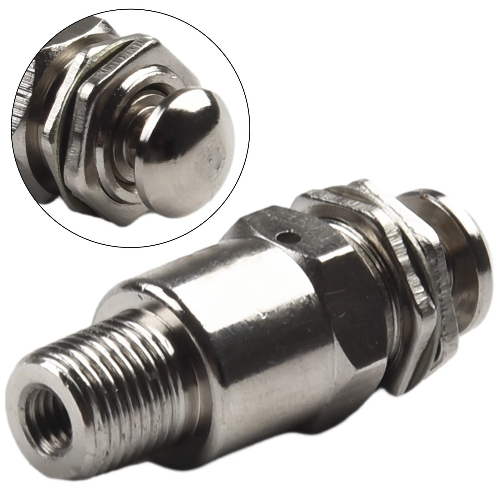 TAC-3P 2 Port 3 Position Push Button Switch Valve for M5 (0.8)