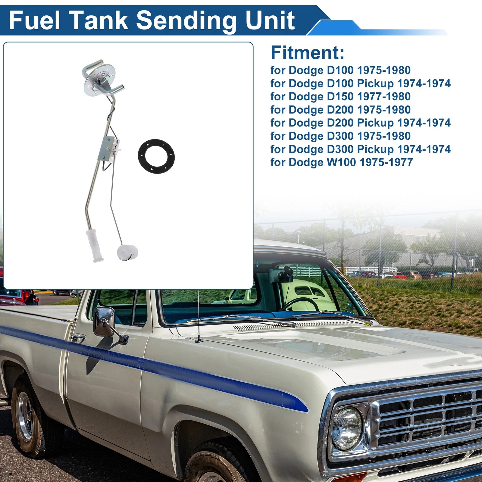 Fuel Level Sending Unit Module for Dodge D100 (1975–1980)