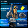 2X 9012 HIR2 LED Headlight Bulbs for Jeep