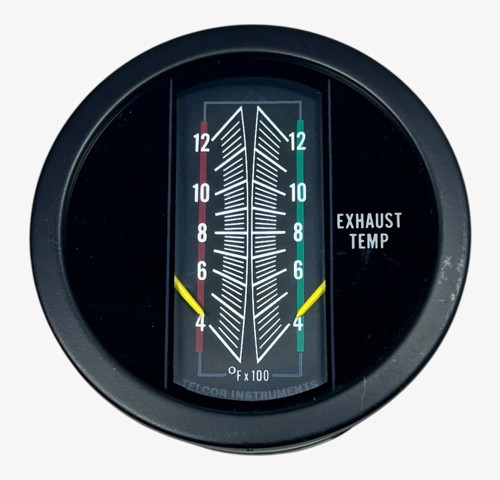 Marine Exhaust Temperature Dial Gauge for Telcor Instruments (24V)