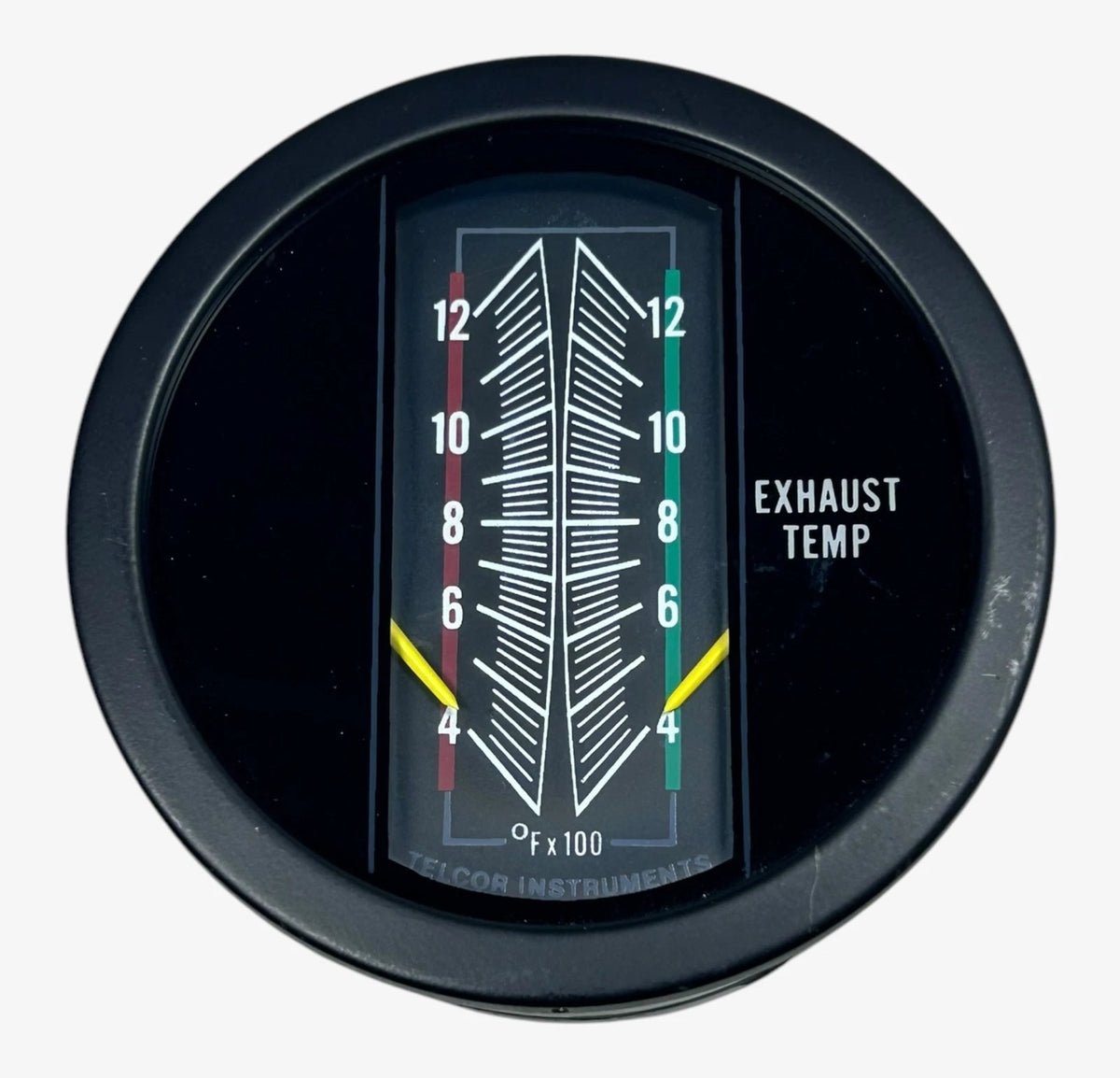 Marine Exhaust Temperature Dial Gauge for Telcor Instruments (24V)