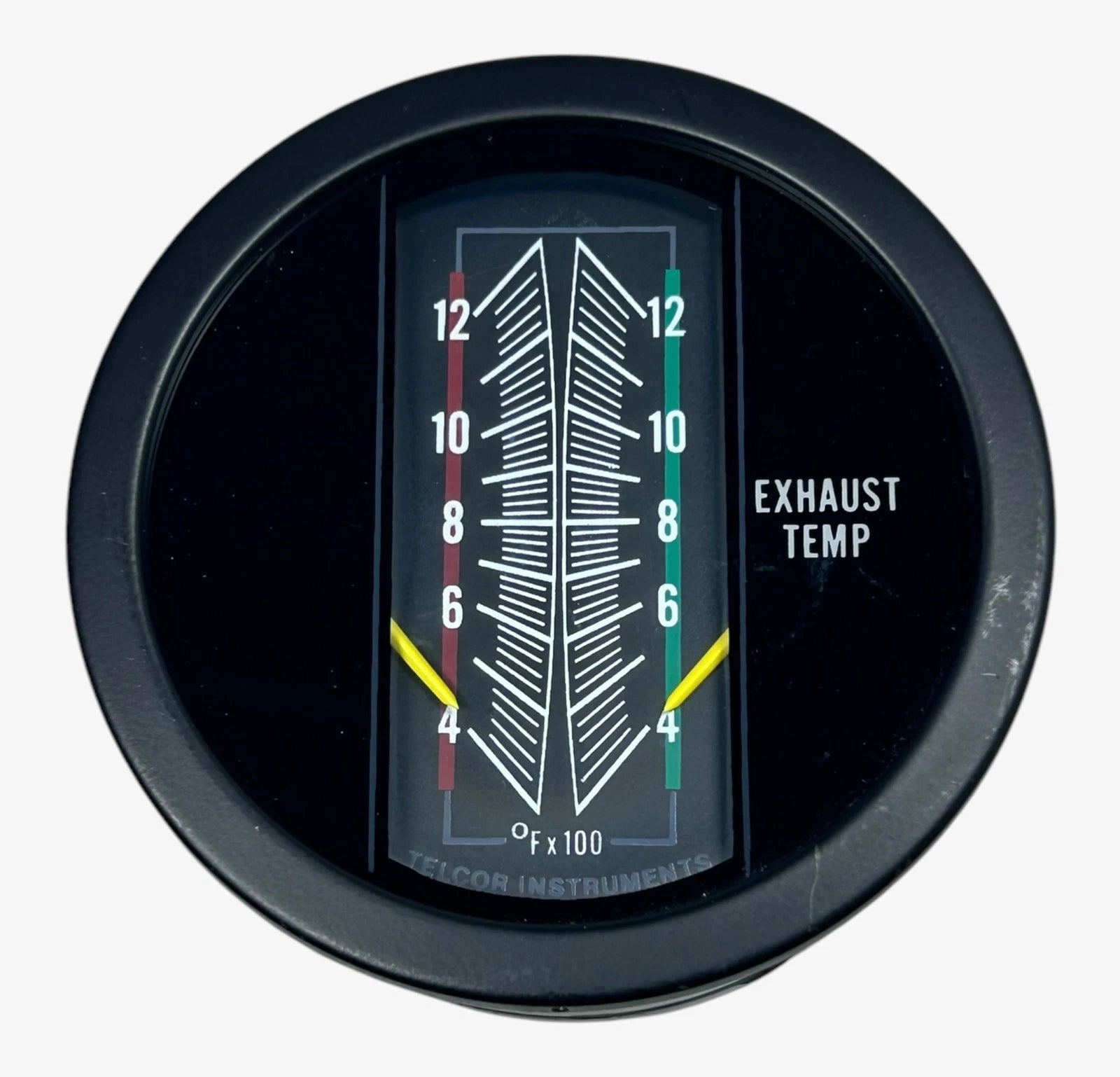 Marine Exhaust Temperature Dial Gauge for Telcor Instruments (24V)
