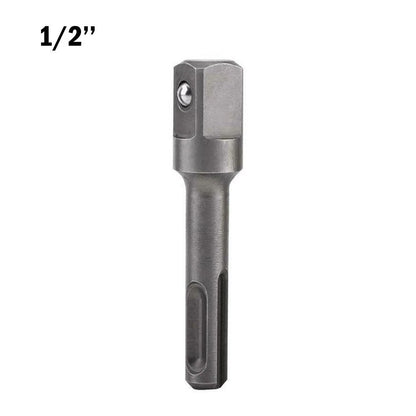 SDS Adapter Set of 4 1/2'' 1/4'' 3/8'' 40CR Steel