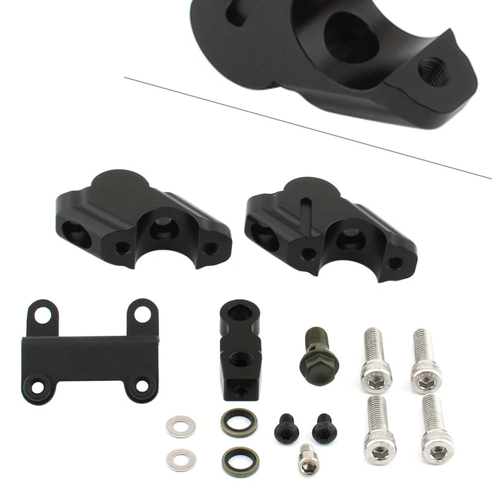 Handlebar Riser with Brake Hose Extension for Yamaha MT-07 (2014–2023)