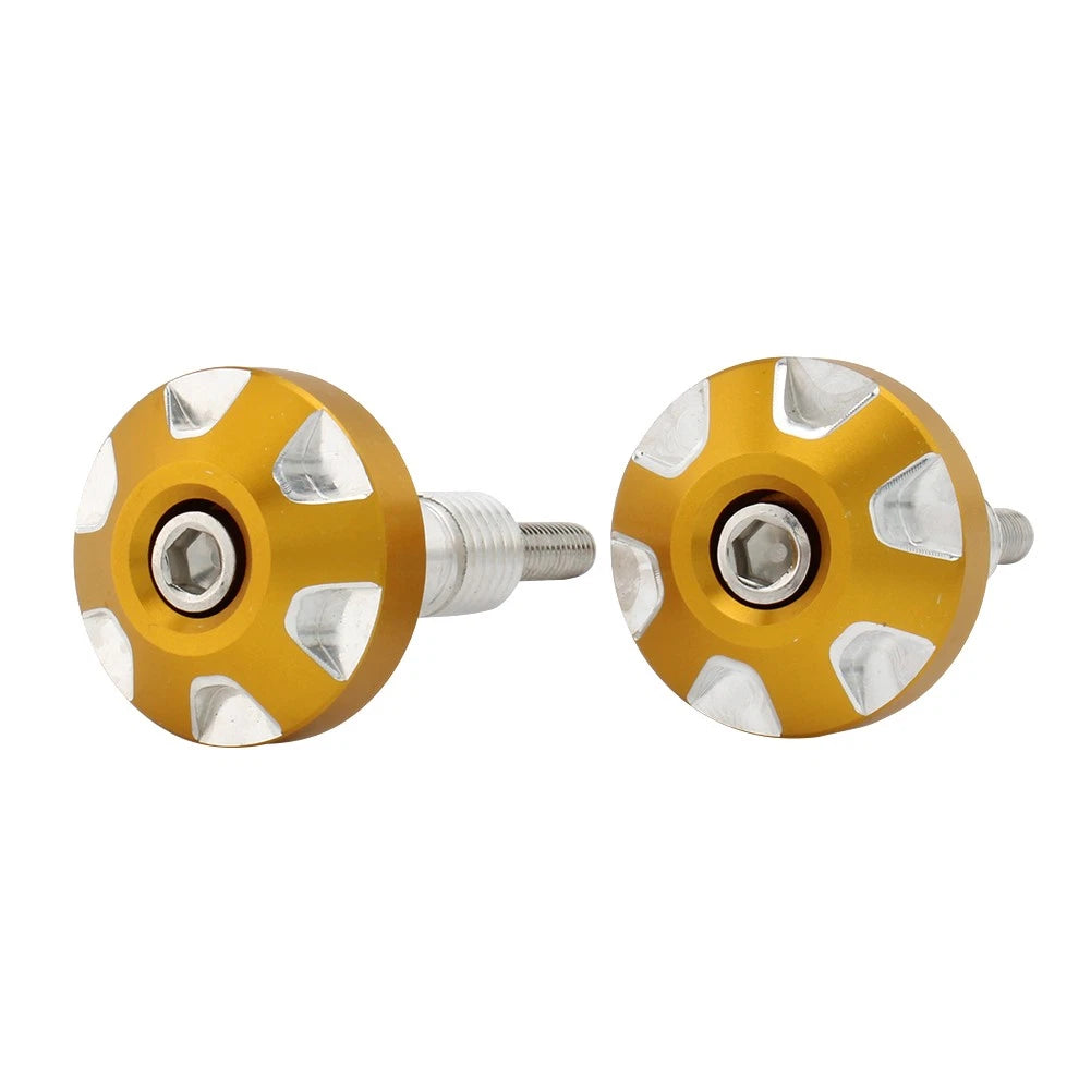 2X Handlebar End Caps for BMW R18 & R18 Classic (2020–2023) - Golden
