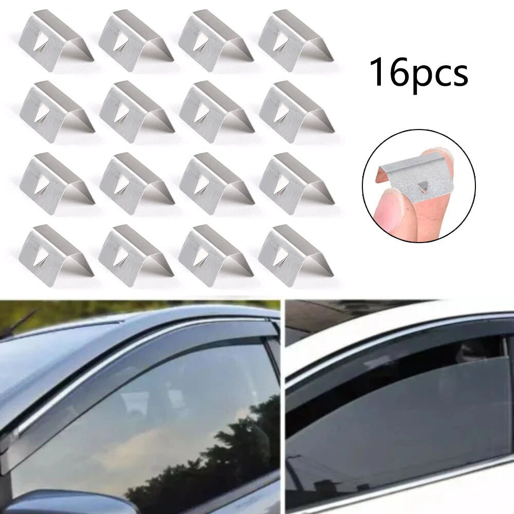 16pcs Wind Rain Deflector Clips for Heko G3