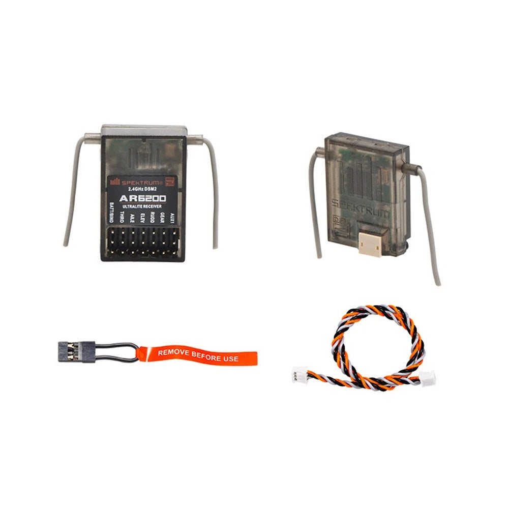 AR6200 2.4G 6 Channel Receiver for Spektrum DX6i DSM2
