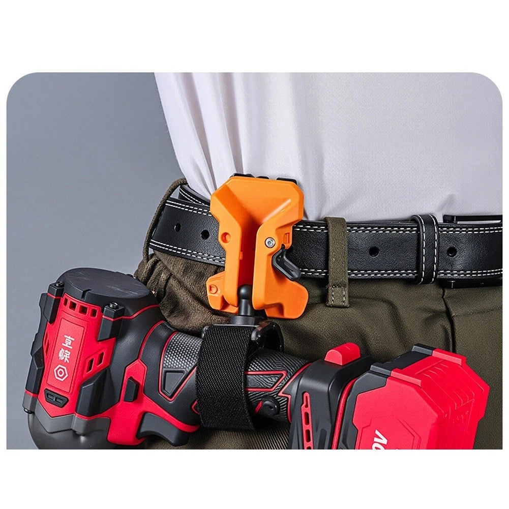 Quick Release Belt Clip Holster for Drills Hammers (ABS Construction)