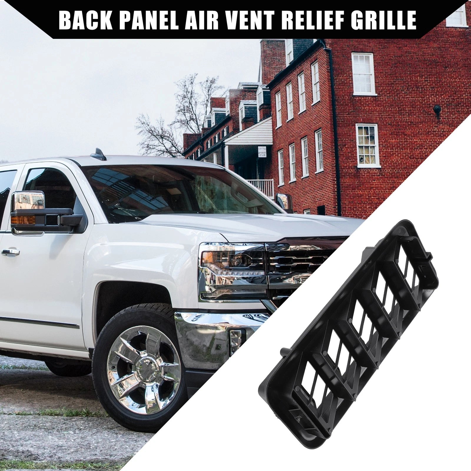 Car Back Panel Air Vent Grille Replacement for Chevrolet Colorado (2015–2021)