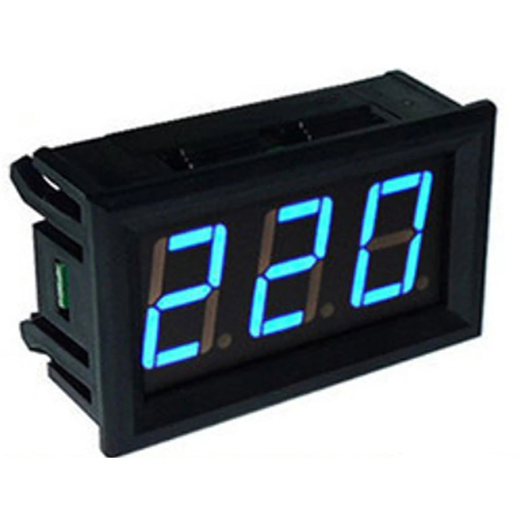 LED AC Voltage Meter with 2 Wire Design AC70V 500V