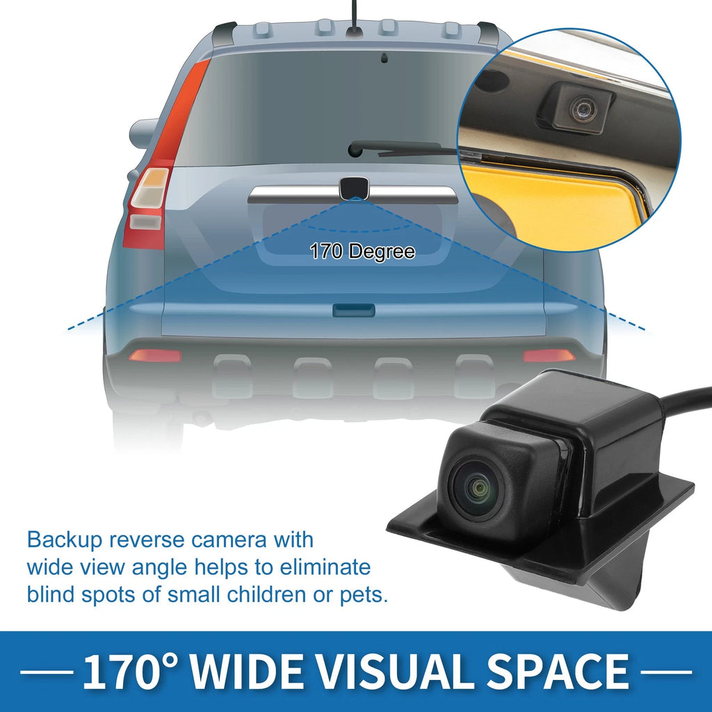 Rear View Backup Camera Park Assist Replacement for Honda Pilot (2016–2017)