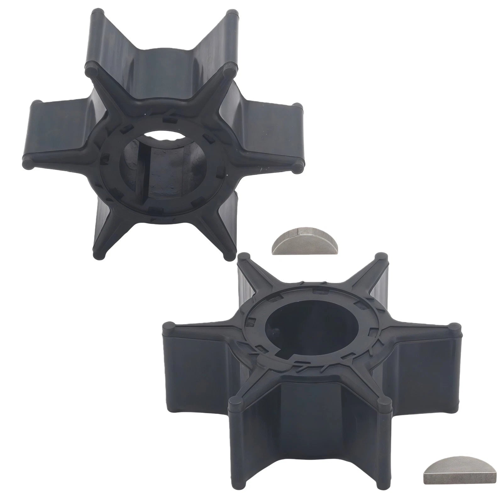 6H4-44352-00 Water Pump Impeller & Key for Yamaha Outboard (25-50 HP)