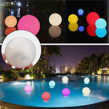 Solar Powered LED Floating Fountain Light for Garden Pond Pool