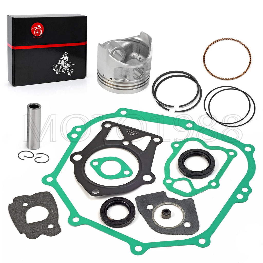 Oversize 0.5mm Piston & Ring Gasket Seal Rebuild Kit for Yamaha Golf Cart G14 (1995–1999)