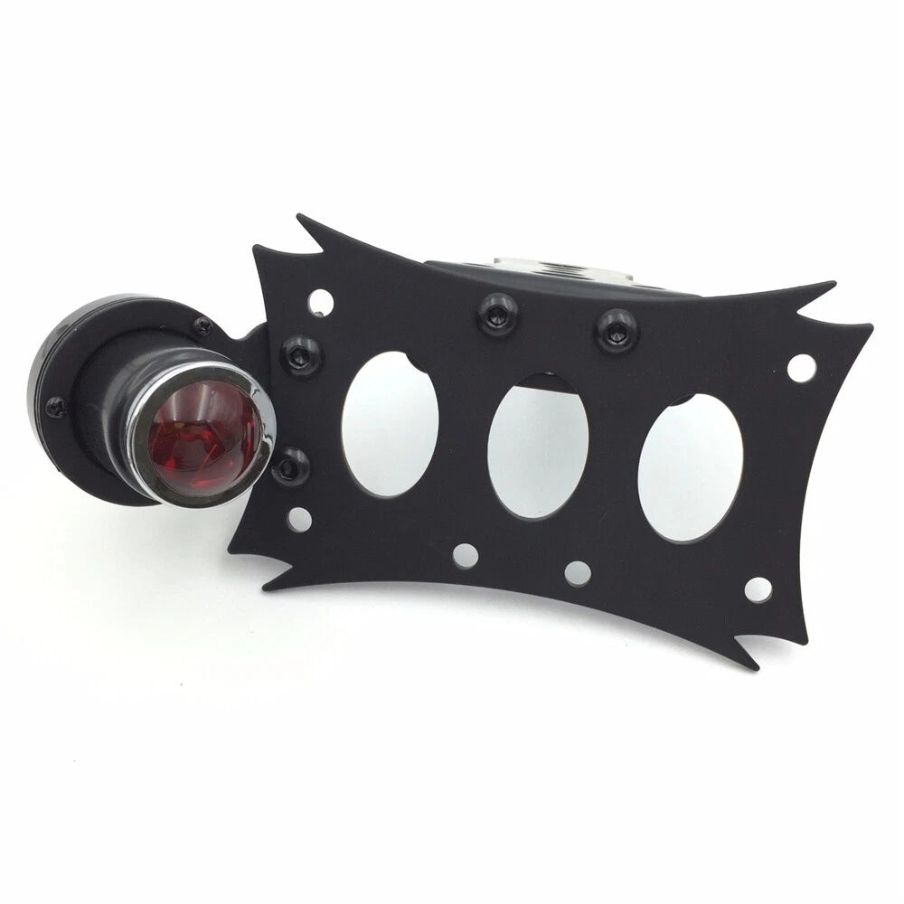License Bracket & Tail Light for Harley Touring Bobber Chopper