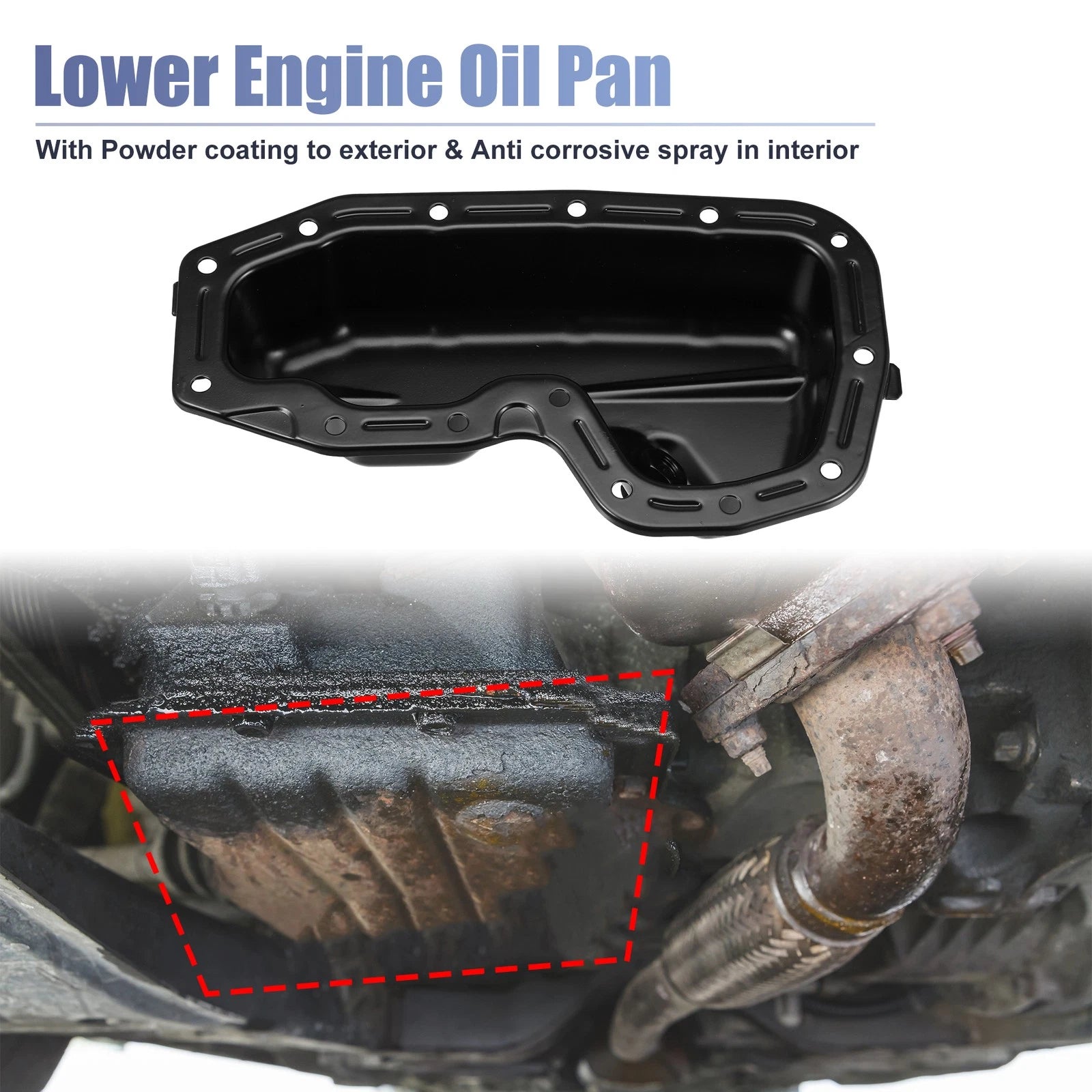Engine Oil Pan Replacement for Dodge Durango and Ram 1500 (2011–2023)