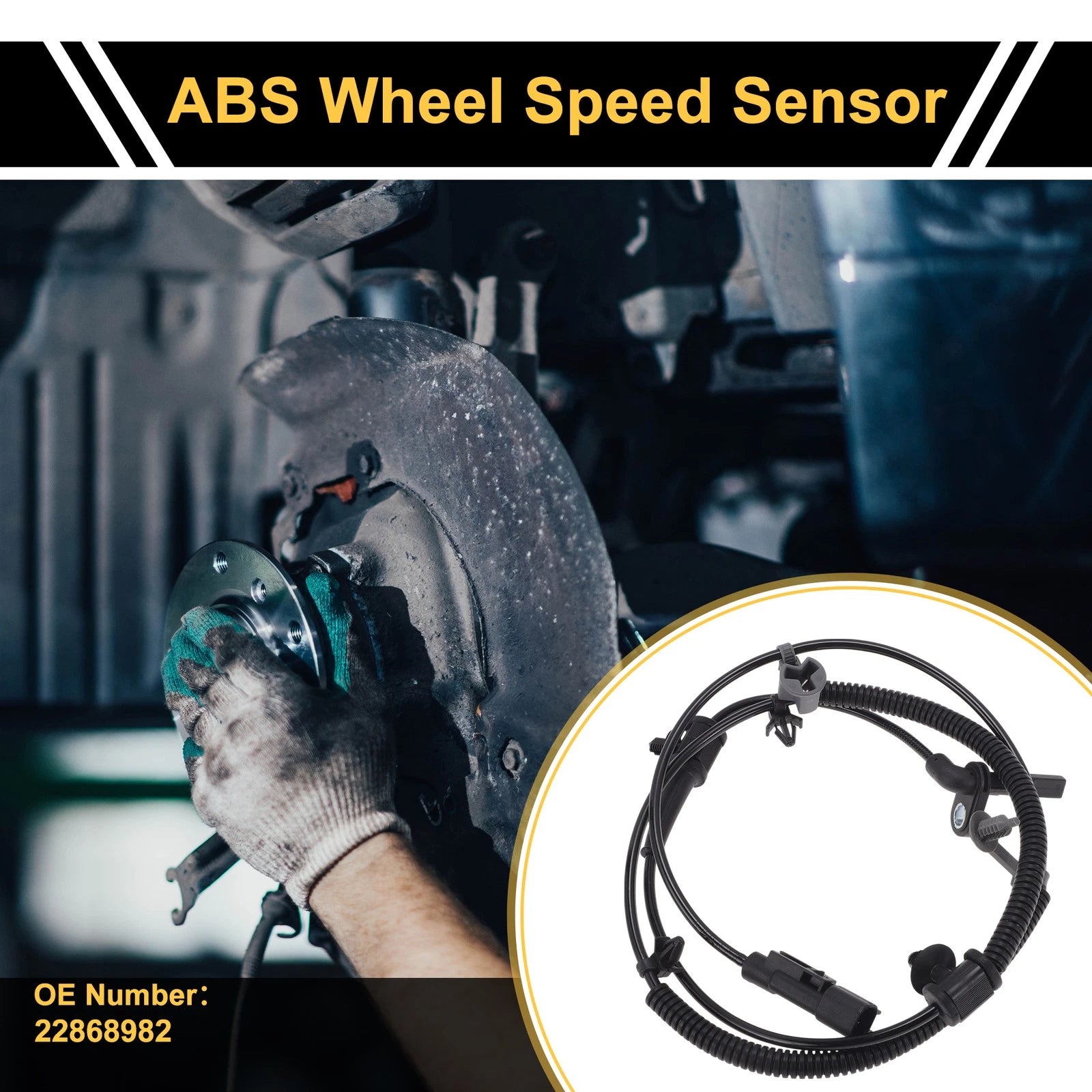 Wheel Speed Sensor Left Rear for Chevrolet Impala (2014–2019) 1 Piece